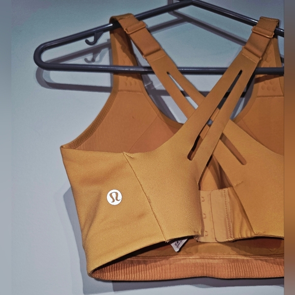 Lululemon Air Support Bra *High Support, 32DDD Cups Warm Apricot - Picture 5 of 6